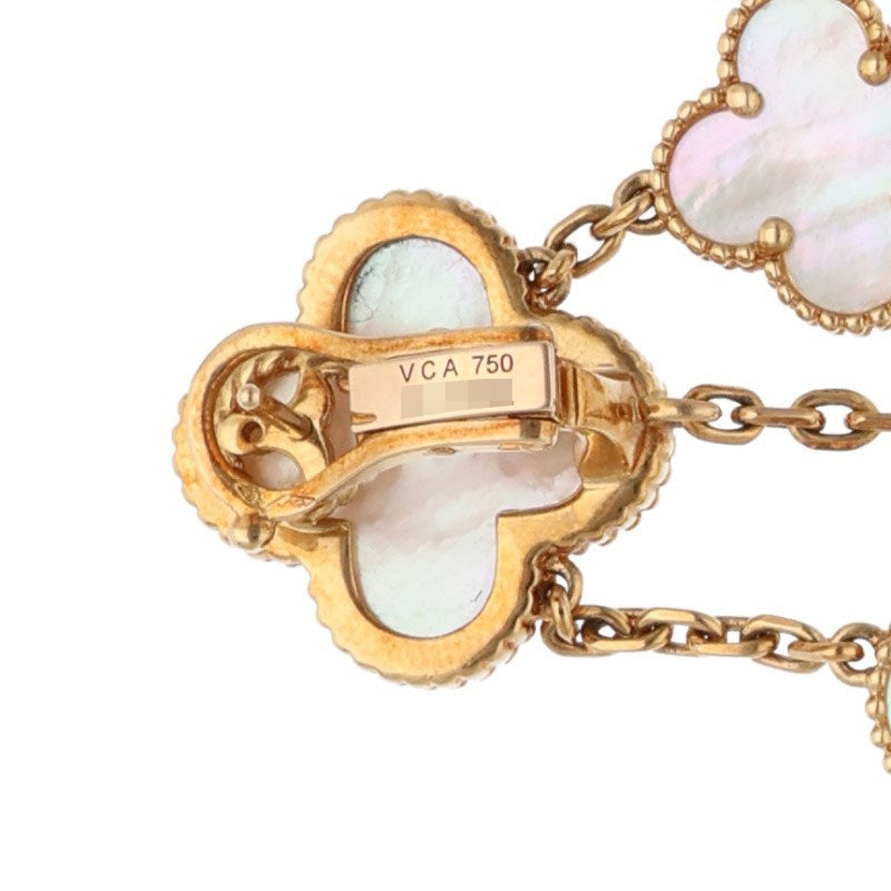VANCLEEF & ARPELS Magic Alhambra 18K YG MOP Size ONE SIZE
