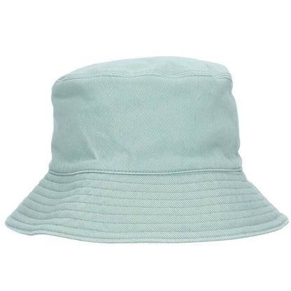 miumiu 24SS Embroidered Denim Bucket Hat Lt Green Size 32