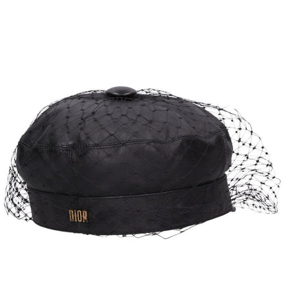 Christian Dior Lamb Leather Casquette Hat Size ONE SIZE
