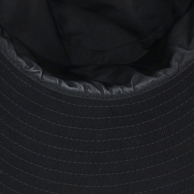 miumiu Black Cotton Western Hat Size ONE SIZE