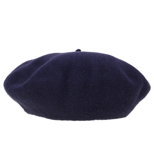 Maison Margiela Wool Beret Hat Navy Size S