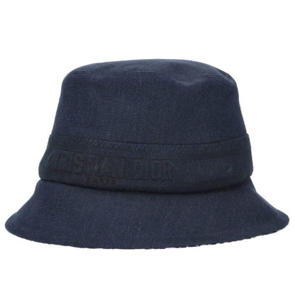 Christian Dior Navy Denim Bucket Hat Size 57