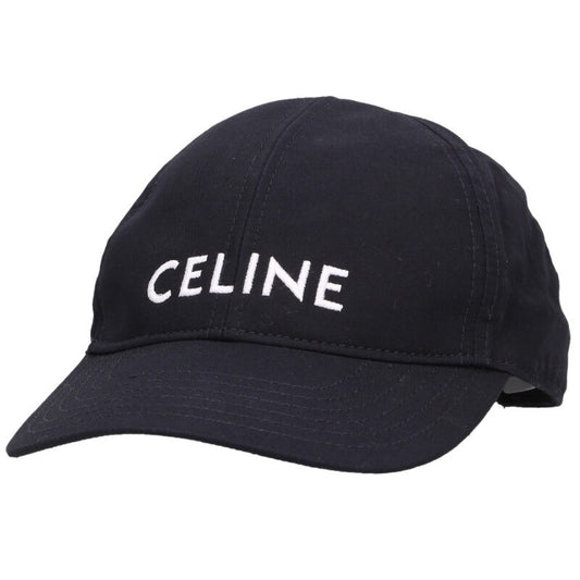 CELINE Cotton Logo Embroidered Cap Size ONE SIZE