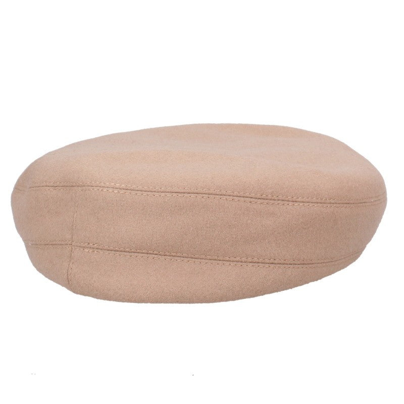 HERMES Saint-Honoré Cashmere Sellier Button Beret Size 57