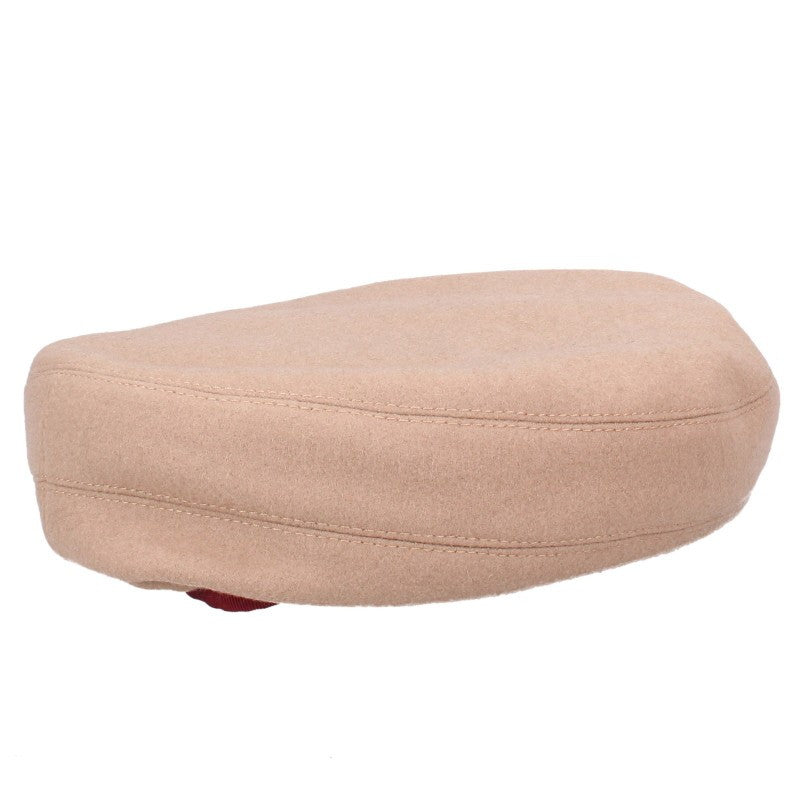 HERMES Saint-Honoré Cashmere Sellier Button Beret Size 57