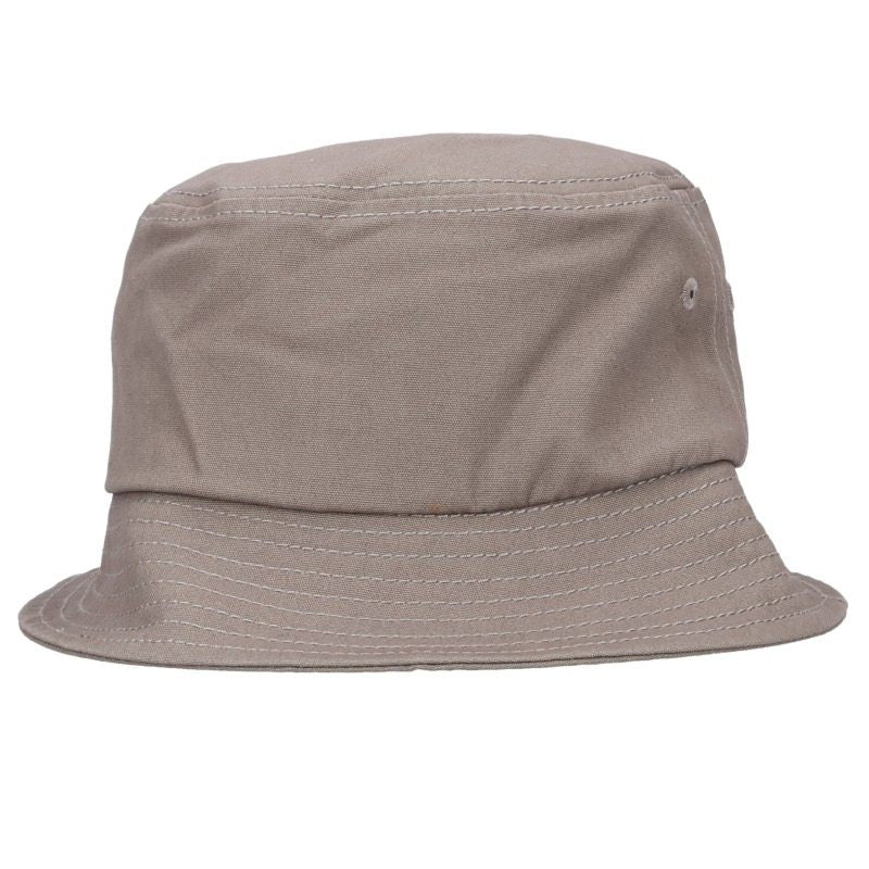 MM6 26SS Cotton Logo Embroidered Bucket Hat Gray Size M