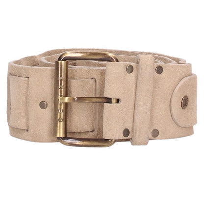 CELINE Beige Suede Belt Size ONE SIZE