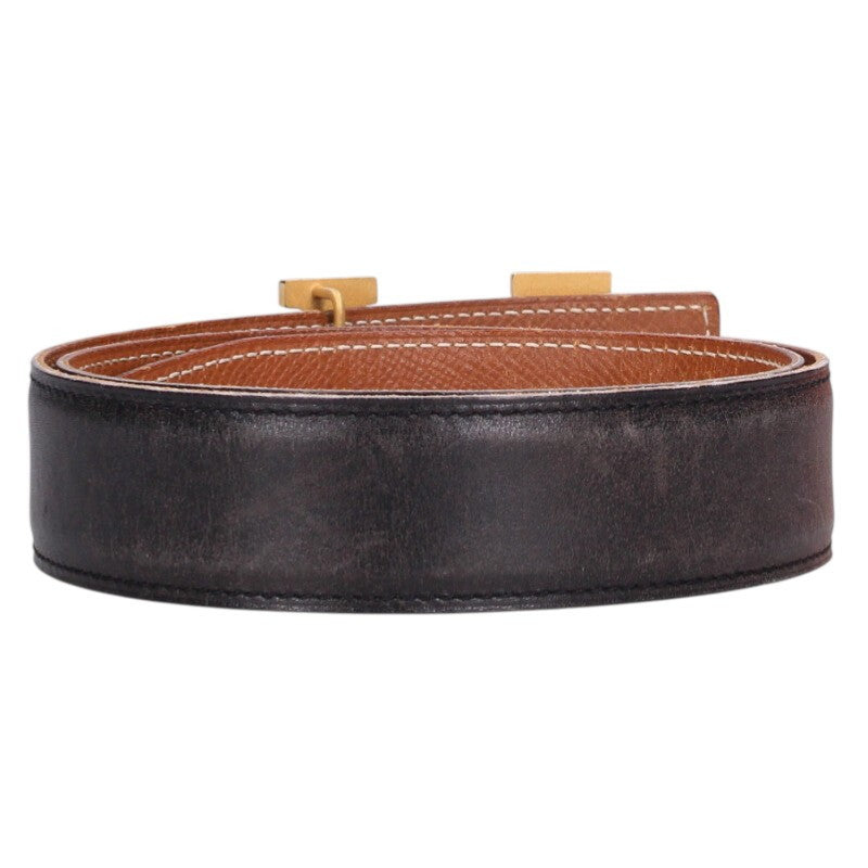 HERMES Y Stamp H-Logo Buckle Reversible Size ONE SIZE