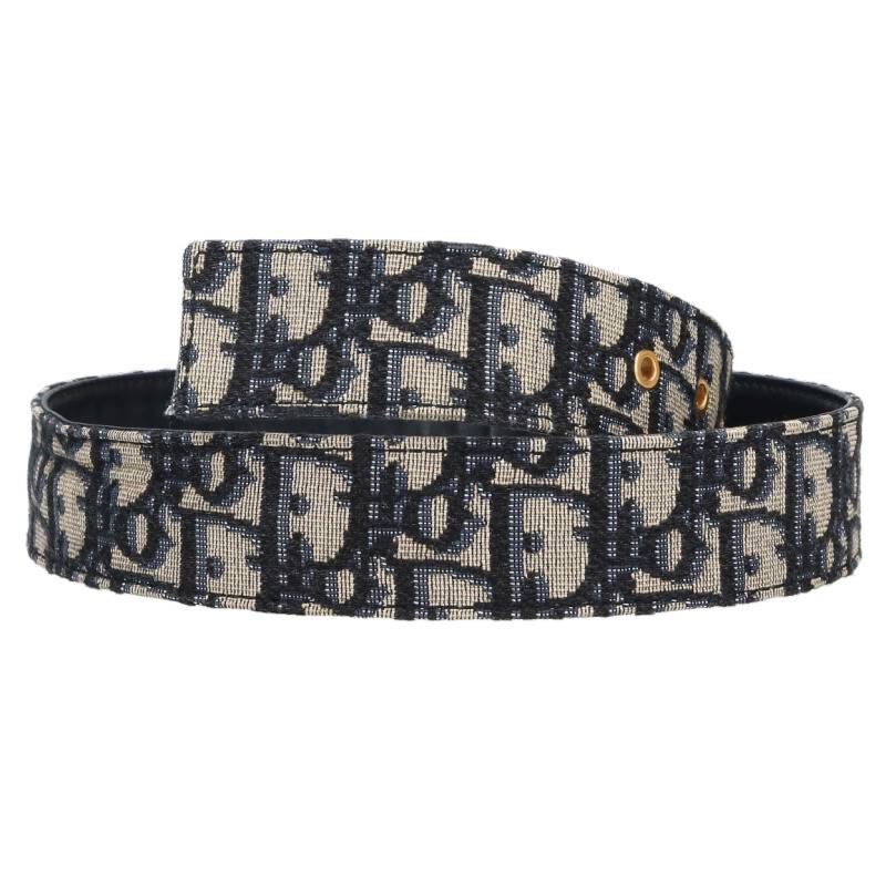 Christian Dior CD Buckle Oblique Belt Size ONE SIZE