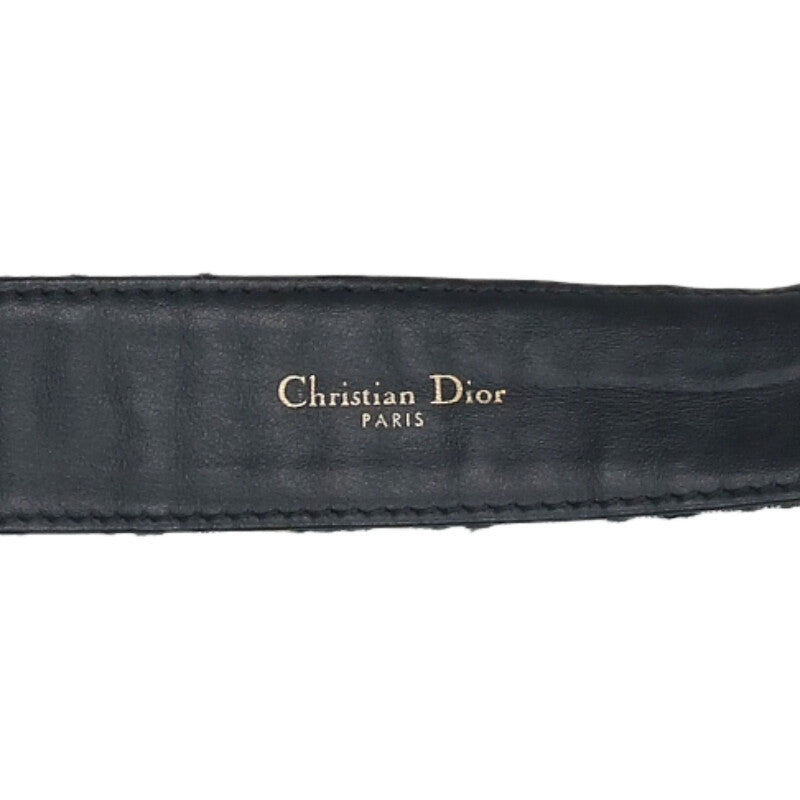 Christian Dior CD Buckle Oblique Belt Size ONE SIZE