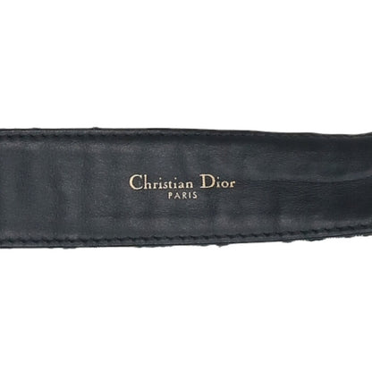 Christian Dior CD Buckle Oblique Belt Size ONE SIZE