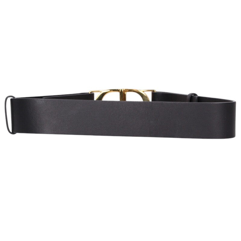 DIOR CD Icon Leather Belt Black Size ONE SIZE