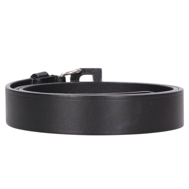 BALENCIAGA B Logo Buckle Leather Belt Size 75CM