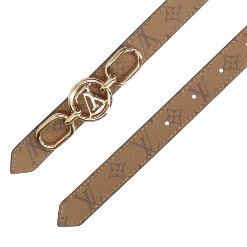 LOUISVUITTON Ceinture LV Prim Monogram Narrow Belt Size 75
