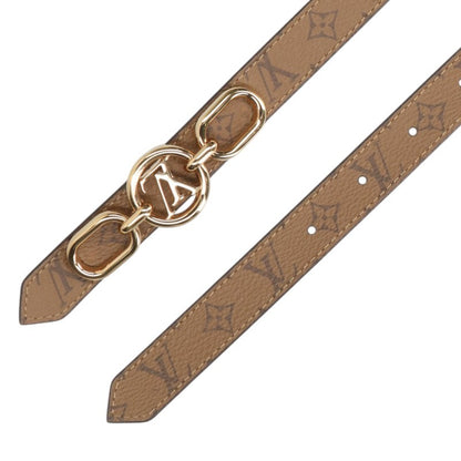 LOUISVUITTON Ceinture LV Prim Monogram Narrow Belt Size 75