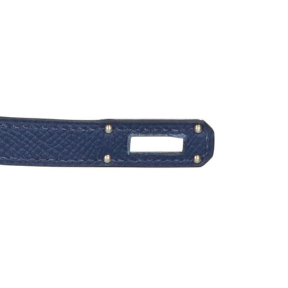 HERMES Kelly To Go Veau Epsom Blue Sapphire Size ONE SIZE