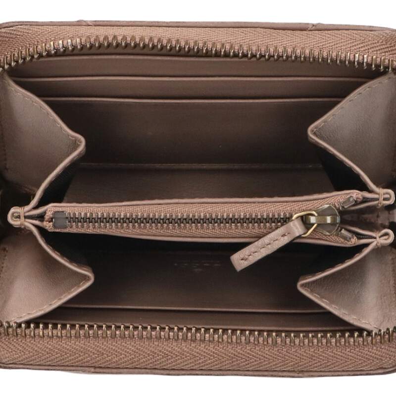 GUCCI GG Marmont V-Stitch Zip Around Wallet Size ONE SIZE