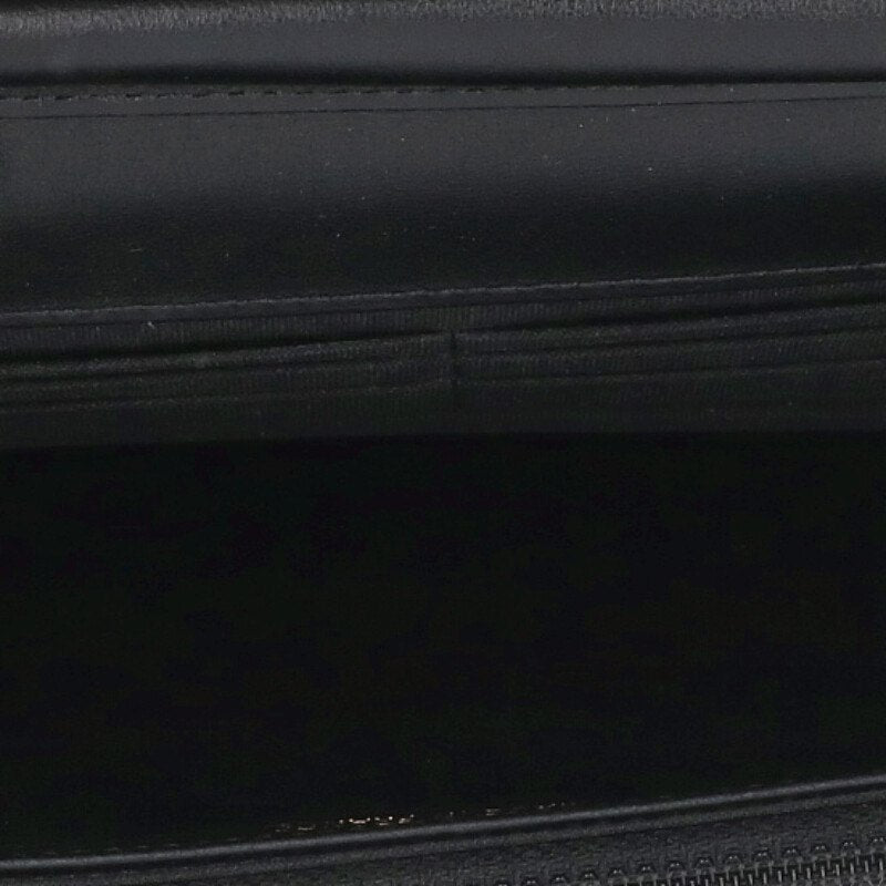 CHANEL Boy Chanel Caviar Leather Chain Wallet Size ONE SIZE