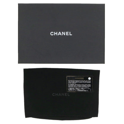 CHANEL Boy Chanel Caviar Leather Chain Wallet Size ONE SIZE