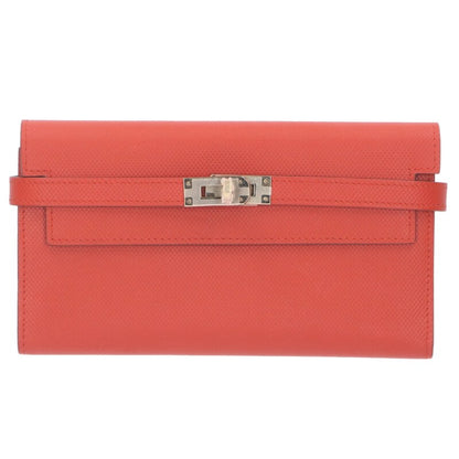HERMES Kelly Depliant Long Grained Leather Size ONE SIZE