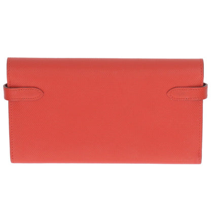 HERMES Kelly Depliant Long Grained Leather Size ONE SIZE