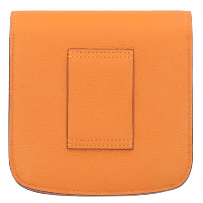 HERMES 2002 Veau Epsom Leather Wallet Size ONE SIZE