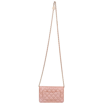 CHANEL Matelassé Lambskin Chain Wallet Size ONE SIZE Multi