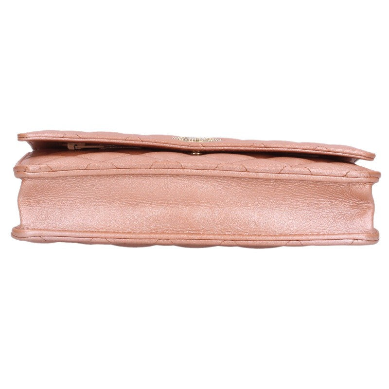 CHANEL Matelassé Lambskin Chain Wallet Size ONE SIZE Multi