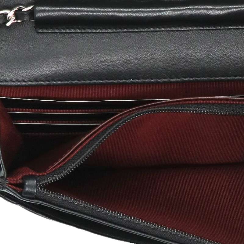 CHANEL Classic Lambskin Chain Wallet Size ONE SIZE