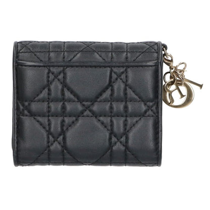 Christian Dior Lady Dior Tri-fold Wallet Size ONE SIZE
