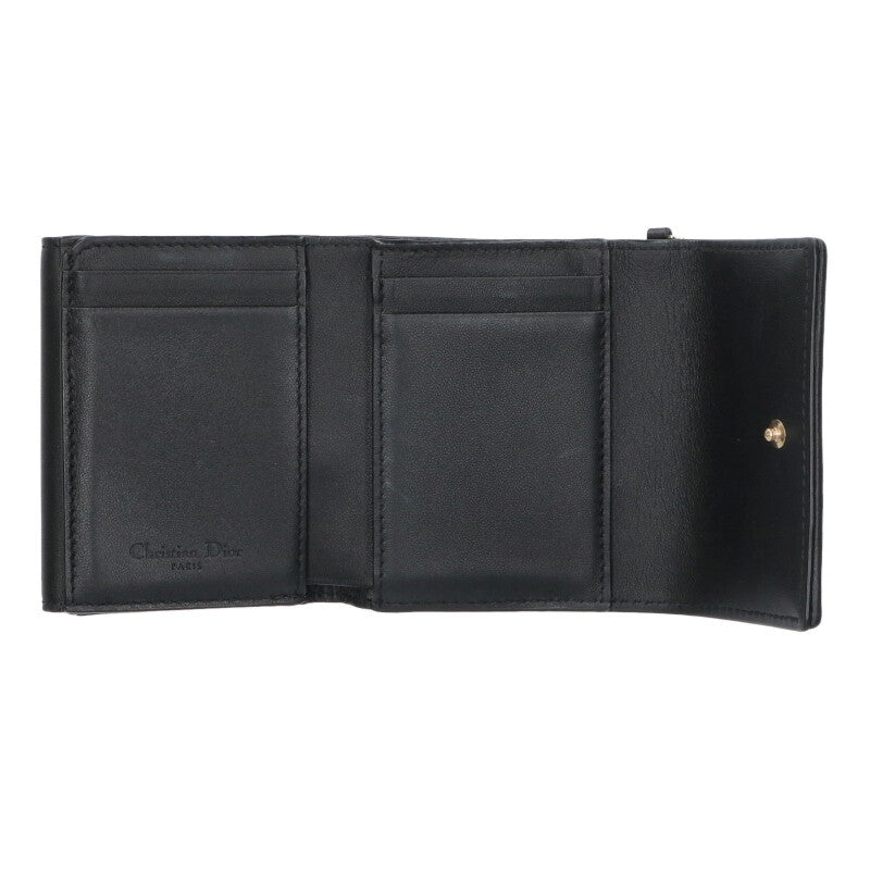 Christian Dior Lady Dior Tri-fold Wallet Size ONE SIZE