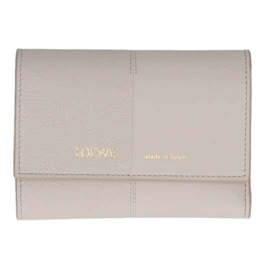 LOEWE Vertical Tri-fold Wallet Smooth/Grained Size ONE SIZE