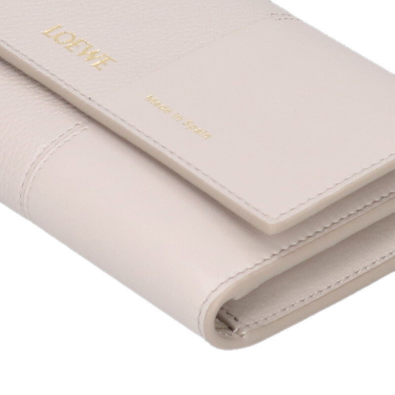 LOEWE Vertical Tri-fold Wallet Smooth/Grained Size ONE SIZE