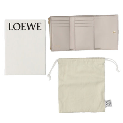 LOEWE Vertical Tri-fold Wallet Smooth/Grained Size ONE SIZE