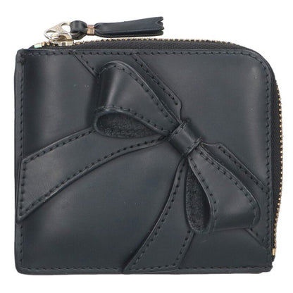 COMME des GARCONS Ribbon Motif Wallet Black Size ONE SIZE
