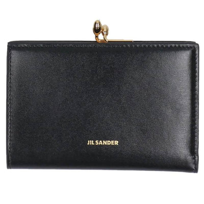 JILSANDER Logo Print Frame Leather Bi-Fold Size ONE SIZE