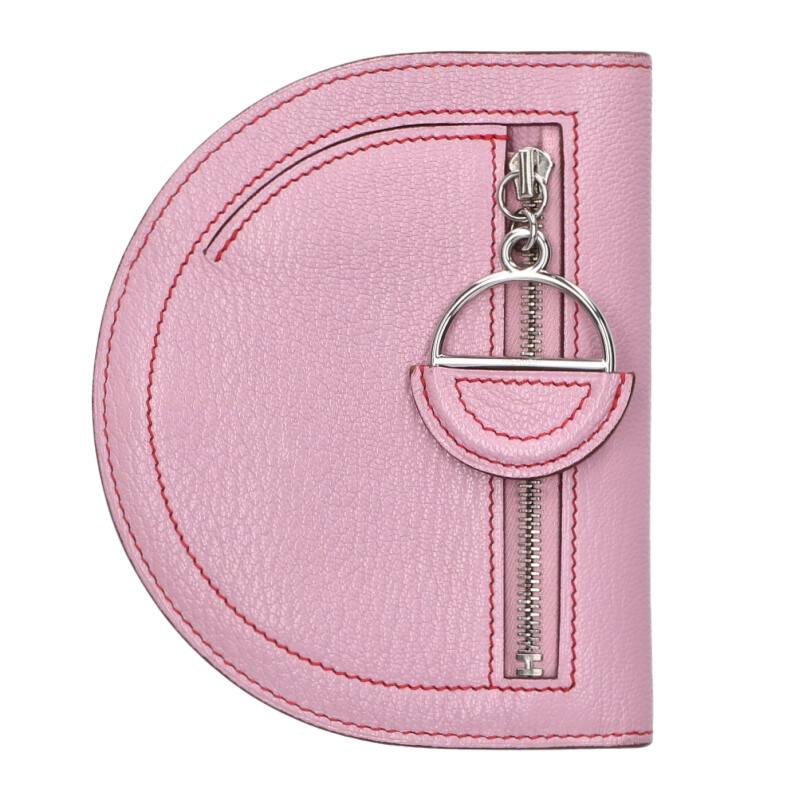 HERMES In The Loop Compact Chevre Mauve Sylvestre Coin Purse