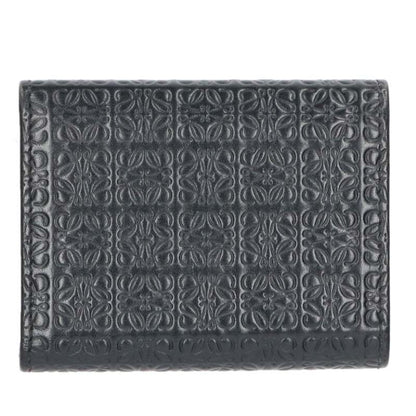 LOEWE Repeat Anagram Wallet Black Size ONE SIZE