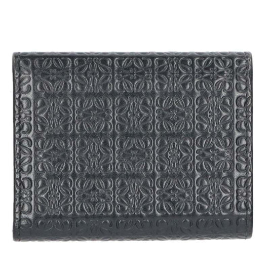 LOEWE Repeat Anagram Wallet Black Size ONE SIZE