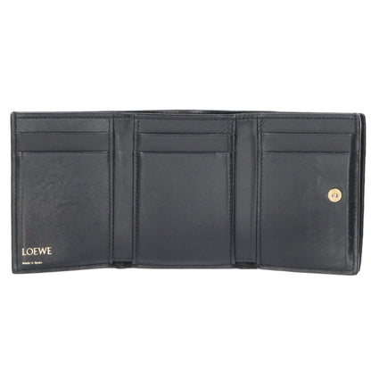 LOEWE Repeat Anagram Wallet Black Size ONE SIZE