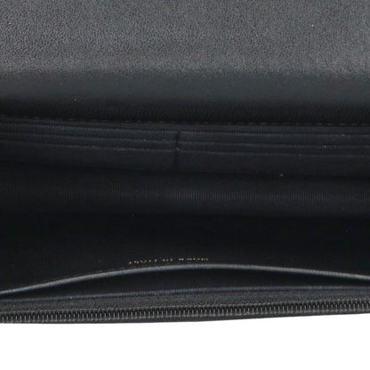CHANEL Matelasse Lambskin Faux Chain Wallet Size ONE SIZE