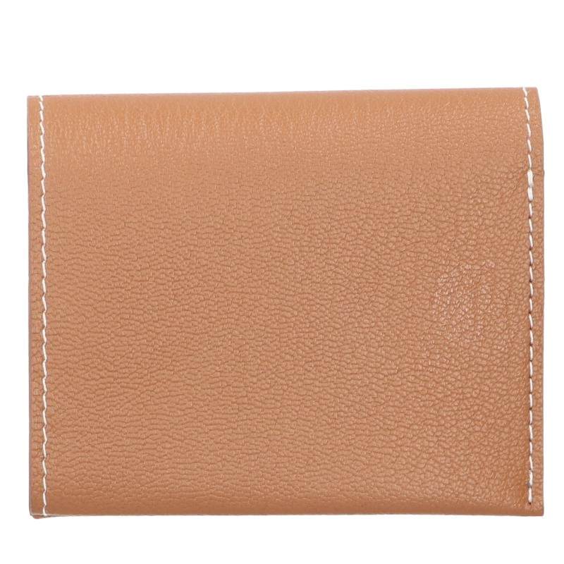 MOLINI Bifold Compact Leather Wallet Brown Size ONE SIZE