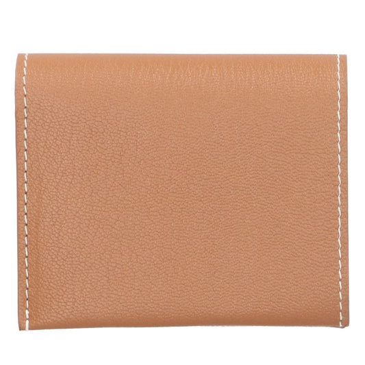 MOLINI Bifold Compact Leather Wallet Brown Size ONE SIZE