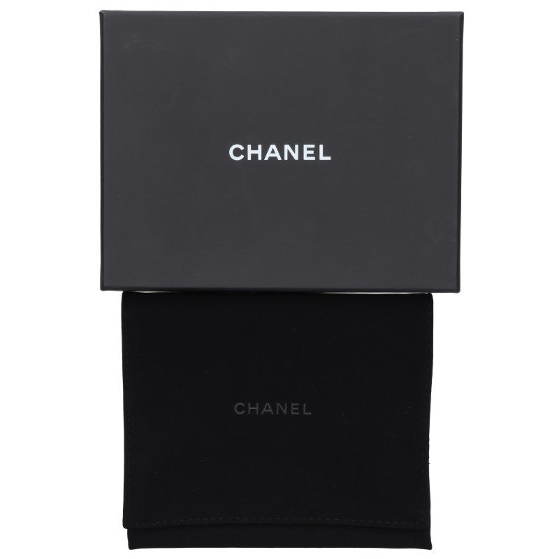 CHANEL Matelasse Caviar Skin Black Gold Wallet