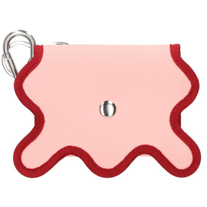 Nori Enomoto Flower Motif Coin Pink Green Coin Case