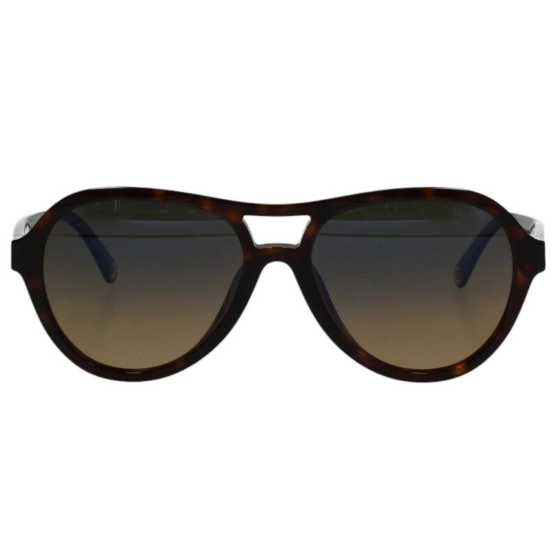 CHANEL Pilot Shape Sunglasses Brown Tone Size ONE SIZE