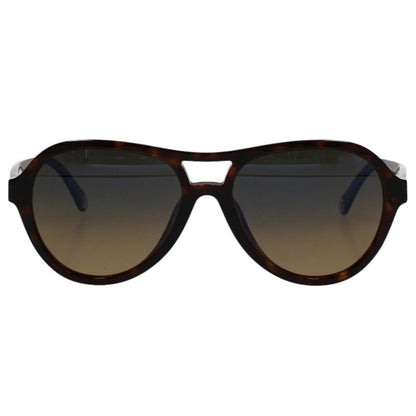 CHANEL Pilot Shape Sunglasses Brown Tone Size ONE SIZE