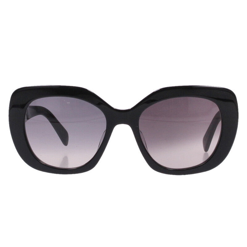 CELINE Triomphe Acetate Frame Sunglasses Black Size ONE SIZE