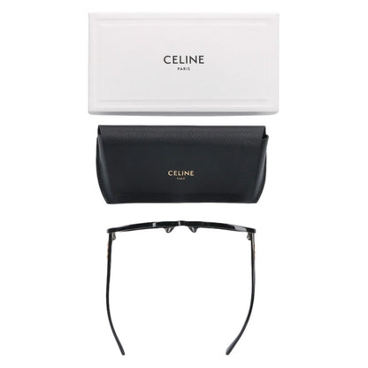 CELINE Triomphe Acetate Frame Sunglasses Black Size ONE SIZE