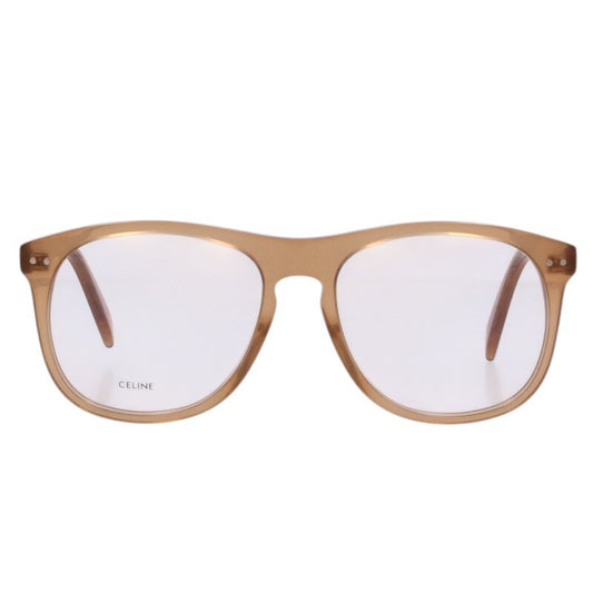 CELINE Wellington Frame Glasses Beige Size ONE SIZE